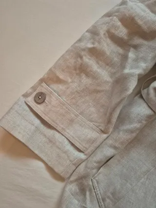 Gabardina lino MNG Talla XS mango zara