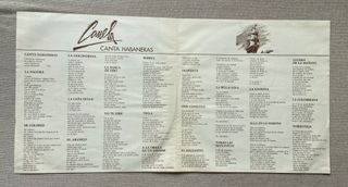 Canela Canta Habaneras - LP Vinilo