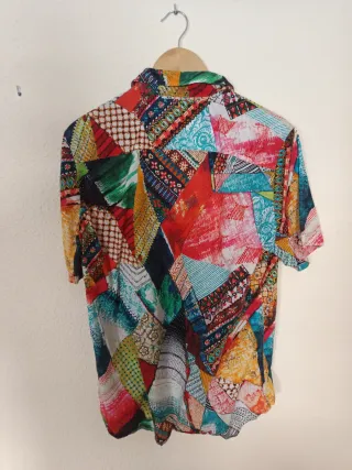 Camisa Desigual Manga Corta Talla L