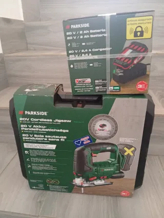 Parkside Sierra de calar 20V + Batería + Cargador