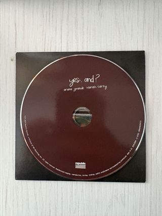 CD Single Yes, and? Ariana Grande y Mariah Carey