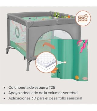 Lionelo Parque Infantil y Cuna de Viaje