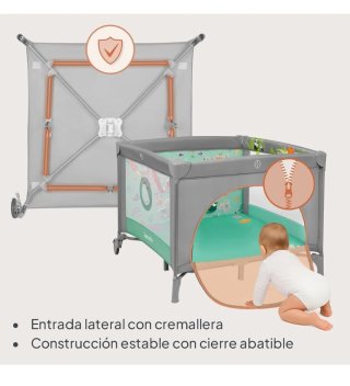 Lionelo Parque Infantil y Cuna de Viaje