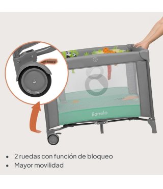 Lionelo Parque Infantil y Cuna de Viaje
