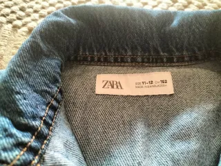 Giubbotto in denim oversize Zara