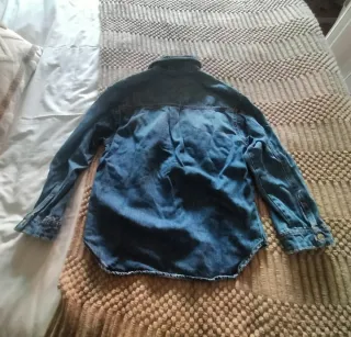 Giubbotto in denim oversize Zara
