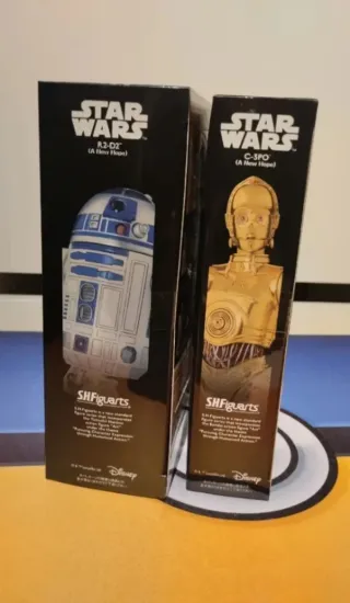 R2-D2 & C-3PO SH Figuarts Star Wars