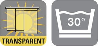 Confezione da 3 tende GARDINIA Basic Panel scorrevole