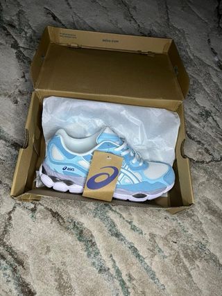 Asics Gel NYC Azul y Blanco