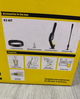Hidrolimpiadora de Alta Presión Karcher KHD 2.