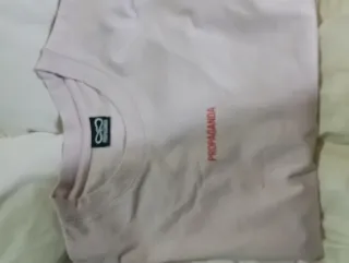 T-shirt Propaganda rosa