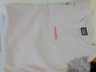 T-shirt Propaganda rosa