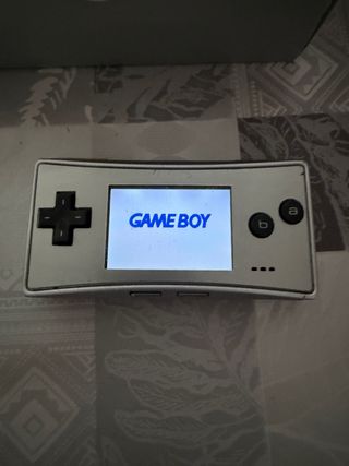 Nintendo Game Boy Micro Plata