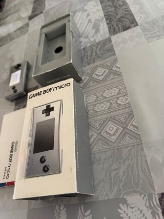 Nintendo Game Boy Micro Plata