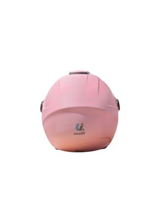 Casco Unik Jet Vertex Rosa Mate