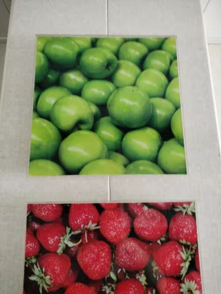 Cuadros Frutas Metacrilato