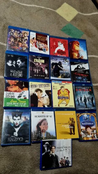 LOTE DE BLU-RAYS a 10€ cada uno.