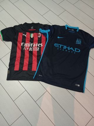 Maglie Calcio Milan & Manchester City