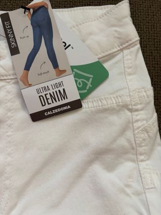Jeans bianchi elasticizzati Calzedonia XS