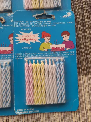 Velas Mágicas Reiluminables (Pack 6)