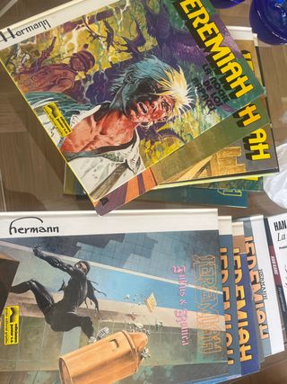 17 comics de la serie Jeremiah