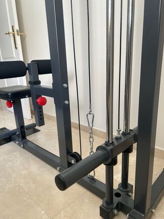 Máquina Polea Alta y Remo Gimnasio