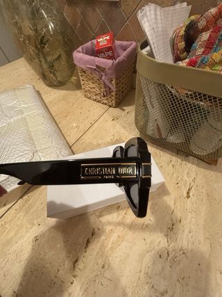 Occhiali da sole Dior donna neri e oro