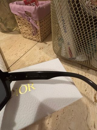 Occhiali da sole Dior donna neri e oro