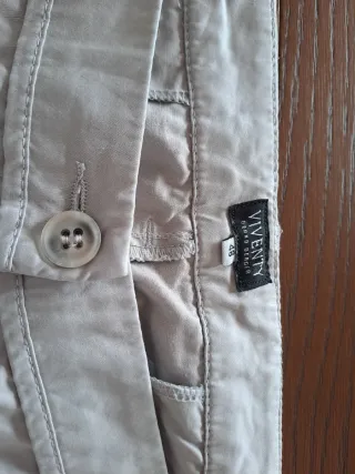 Pantaloni estivi grigio chiaro