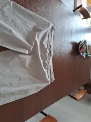 Pantaloni estivi grigio chiaro