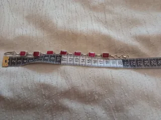 Pulsera Plata Raíz de Rubí