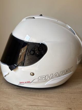 Casco Shark Race-R Pro Blanco Nuevo talla M