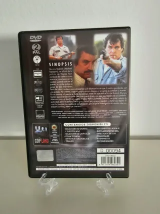 Lote 2 Películas DVD: Cop Land y Malas Calles