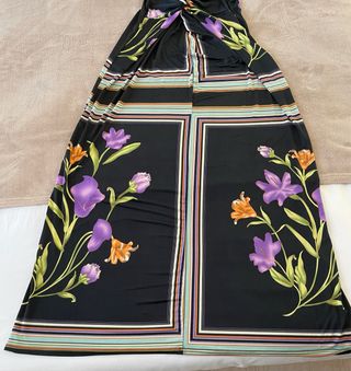 Vestido largo estampado T36/38