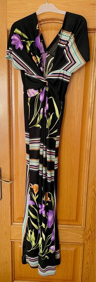 Vestido largo estampado T36/38