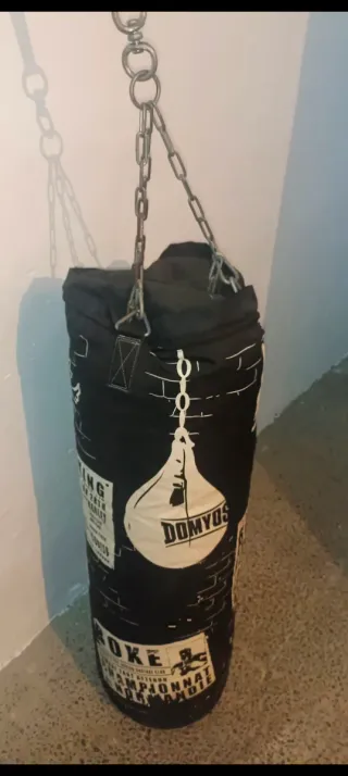 Saco de boxeo vintage en muy buen estado,casi nuev