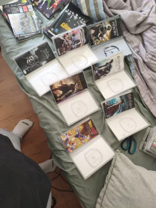 Pack 7 cajas de Juegos PSP