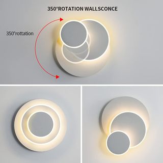 Aplique LED 15W Luz Cálida