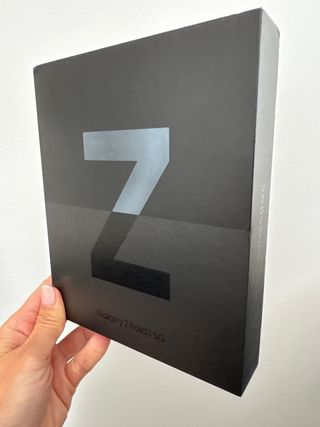 Caja Samsung Galaxy Z Fold 3 5G Negra