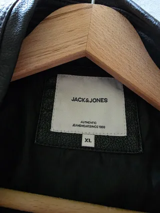 Chaqueta Jack & Jones Negra Talla XL