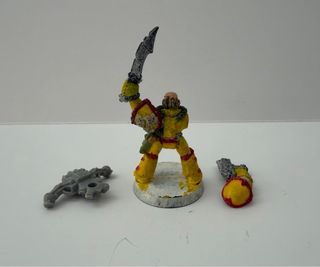 Campeón Marines Plaga Guerreros Hierro 40K