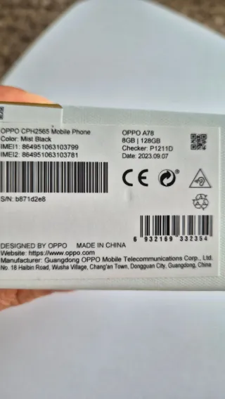 Oppo A78 128GB