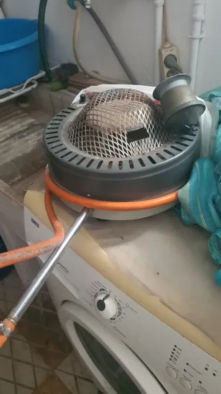Estufa de gas Zanussi