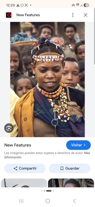 Collar Étnico Antiguo de Etiopía