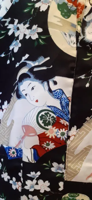 Kimono mujer estampado