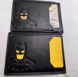Cartera Billetera Batman Negra.