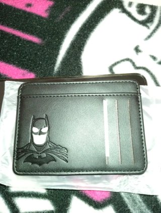 Cartera Billetera Batman Negra.