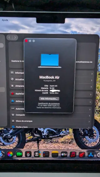 MacBook Air M5 16GB 512GB Plata