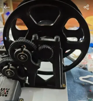 Bobinadora de filamento eléctrica