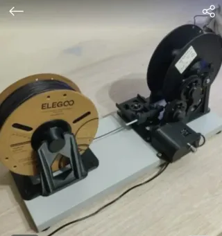 Bobinadora de filamento eléctrica